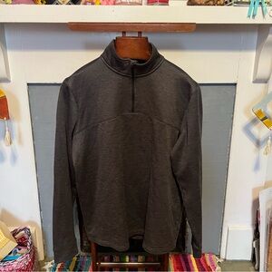 Charcoal half zip